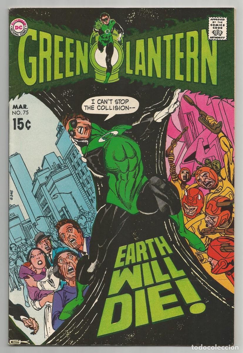 C&oacute;mics: GREEN LANTERN #75 VF/NM, DC COMICS 1970