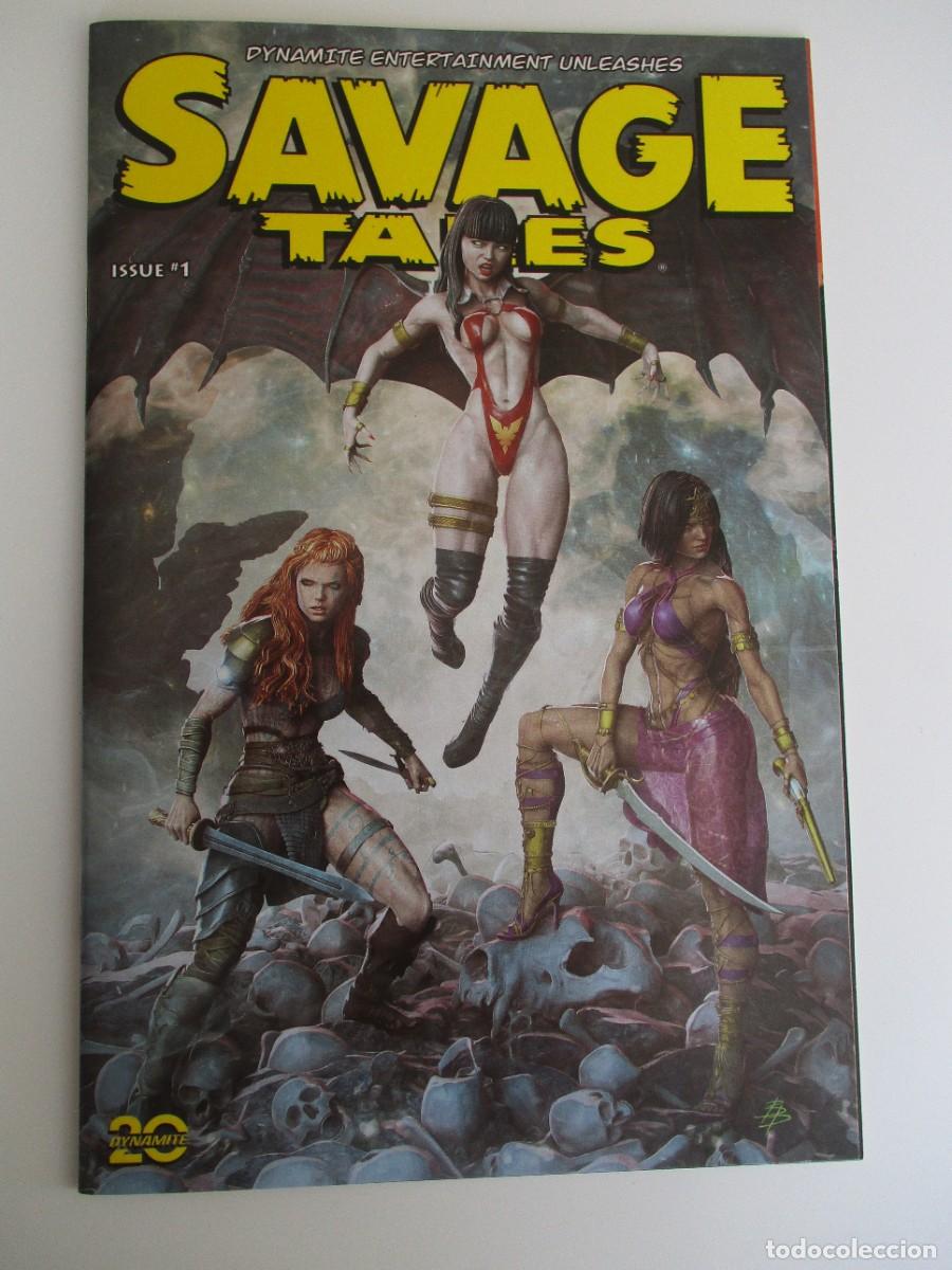 C&oacute;mics: Savage Tales Comic 1 Invierno Especial Primera Impresi&oacute;n Cubierta B Barends Variante 2025