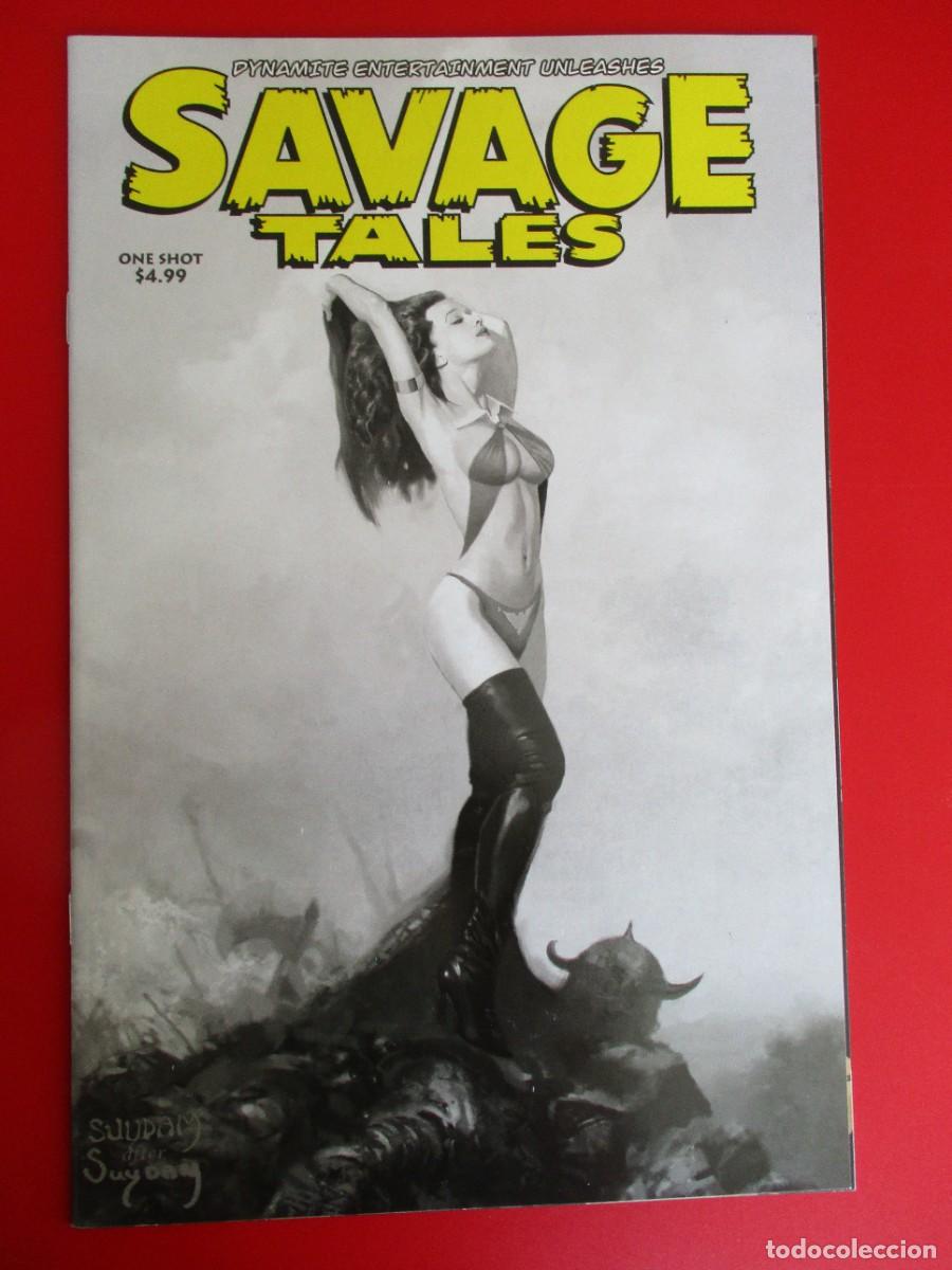 C&oacute;mics: Savage Tales One-Shot #1K en estado nuevo; Dynamite | Vampirella Suydam -