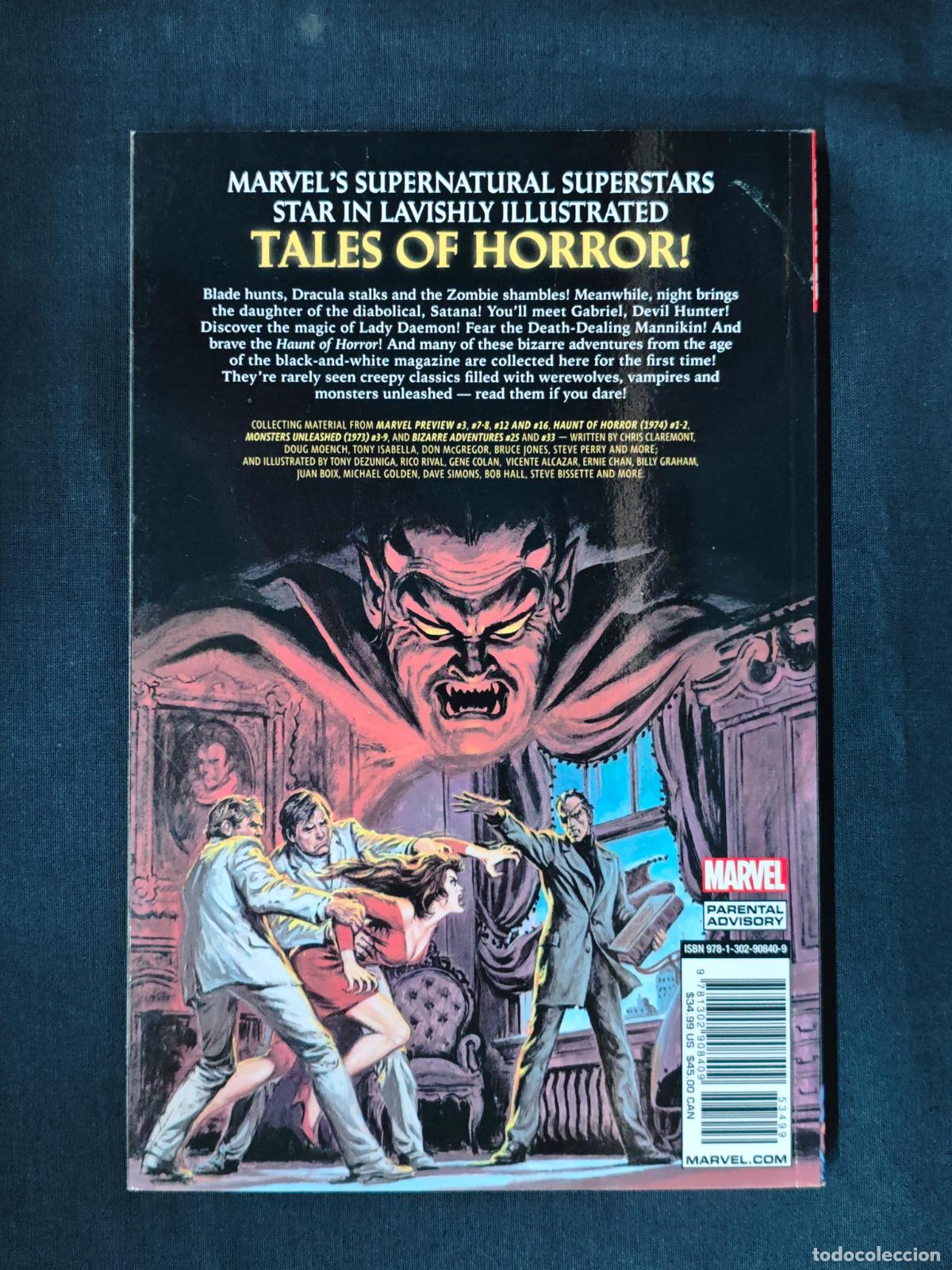 C&oacute;mics: MARVEL HORROR - THE MAGAZINE COLLECTION - EN INGLES - - Foto 2