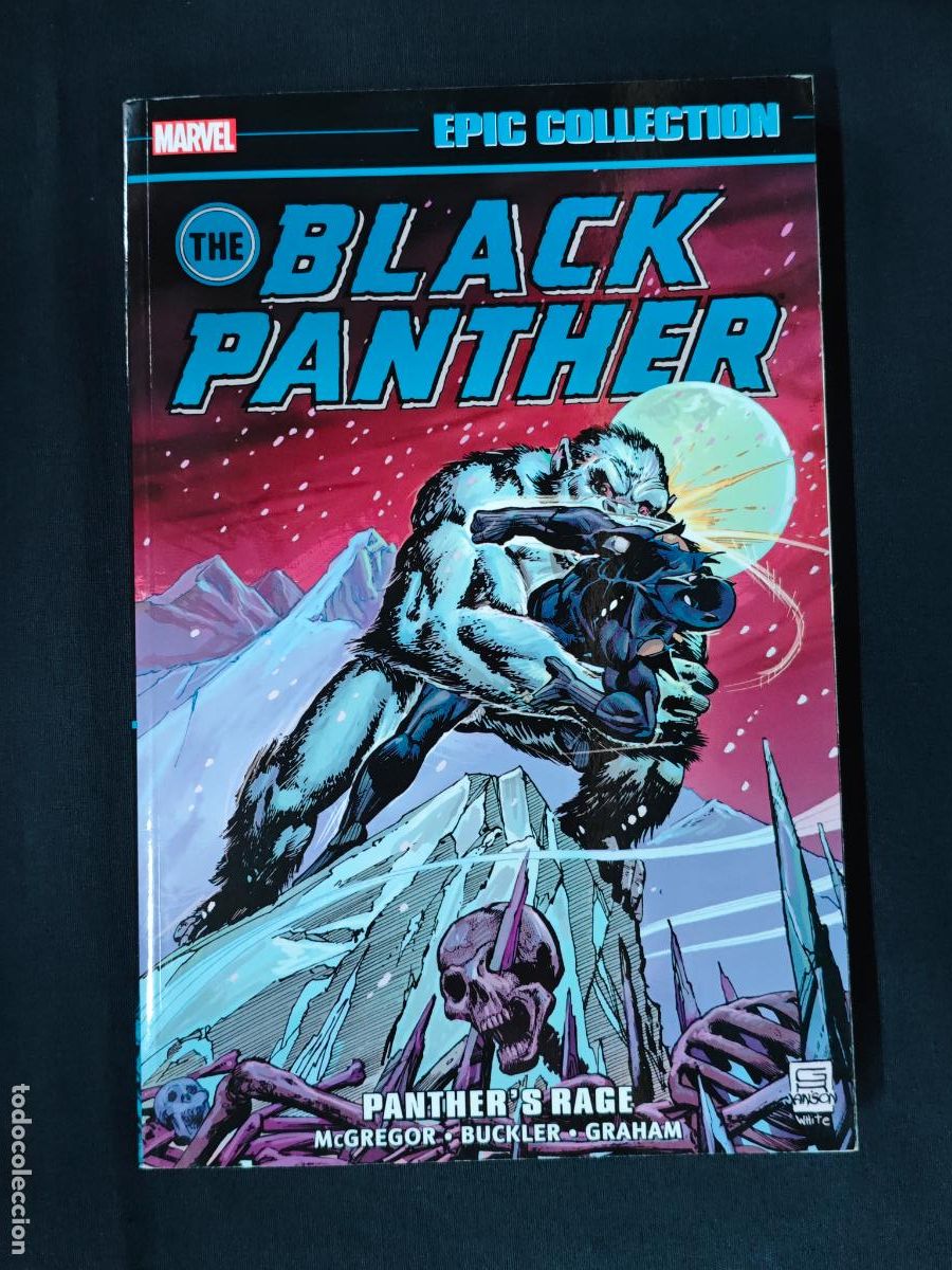C&oacute;mics: THE BLACK PANTHER - PANTHER'S RAGE - EPIC COLLECTION - EN INGLES -