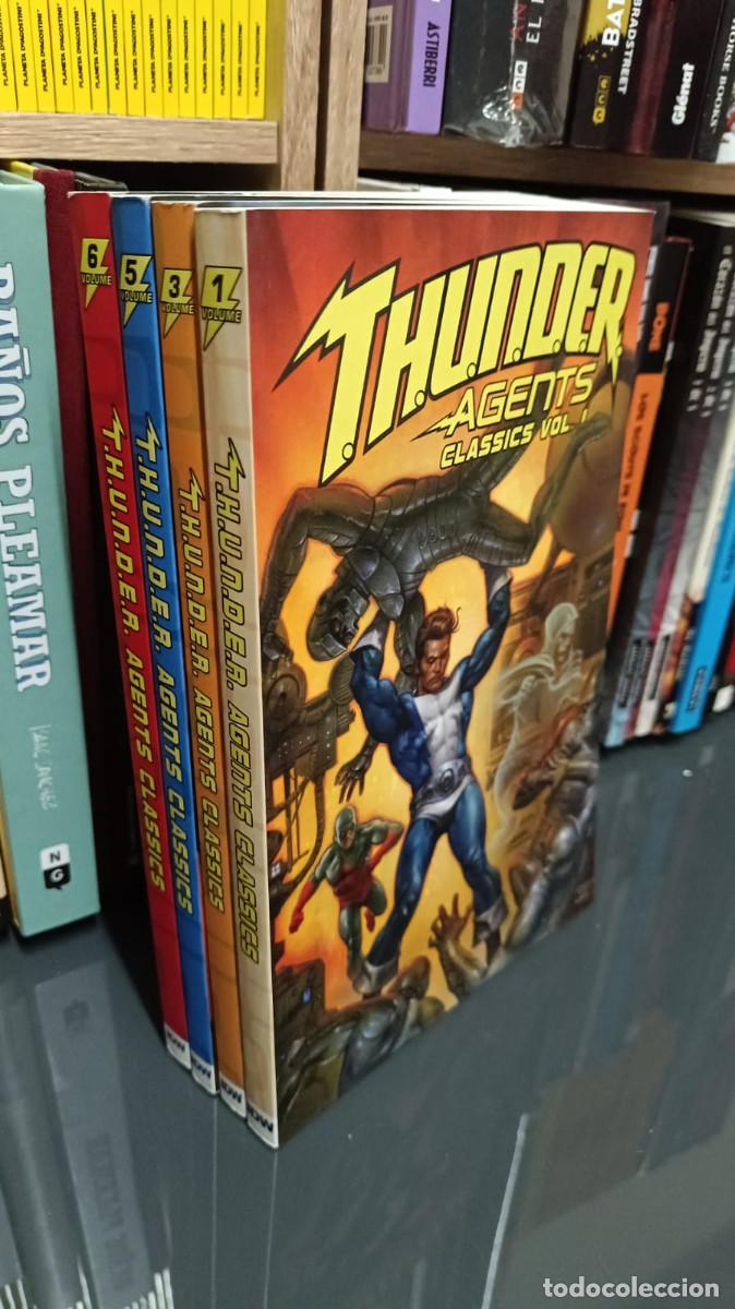 C&oacute;mics: THUNDER AGENTS CLASSICS 4 VOL&Uacute;MENES - WALLY WOOD - GIL KANE Y OTROS