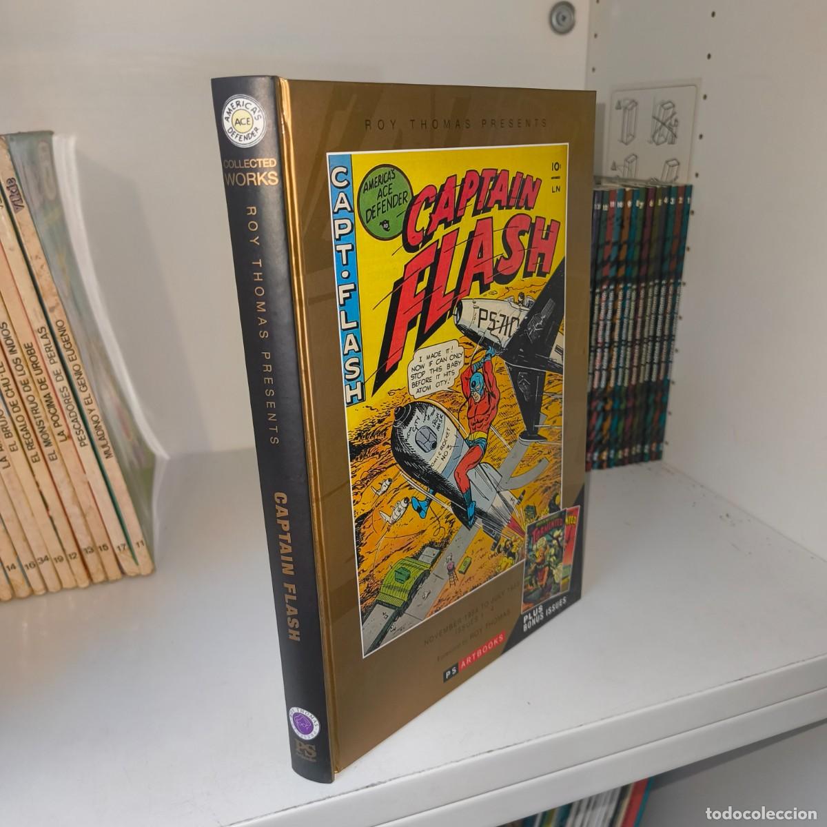 C&oacute;mics: Roy Thomas Presents: Captain Flash &ndash; PS Artbooks &ndash; Tapa dura