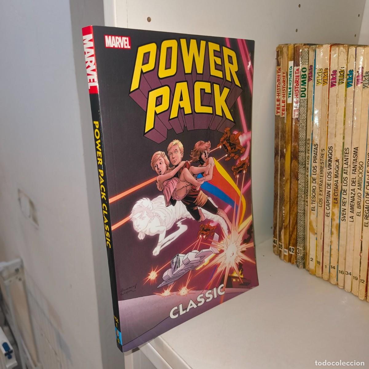 C&oacute;mics: Power Pack Classic Vol. 1 &ndash; Marvel Comics &ndash; Ingl&eacute;s