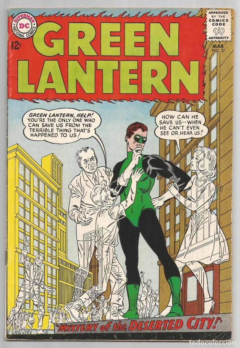 C&oacute;mics: GREEN LANTERN (1960 2nd Series) #27, 28, 29, 31, 32, 33 (VG/FN a FN/VF), lote de 6 DC COMICS 1964