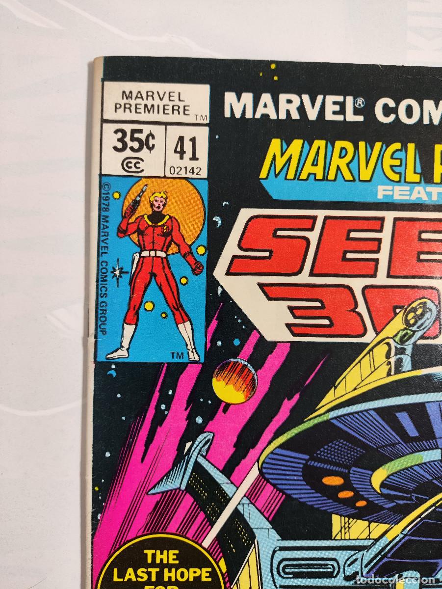 C&oacute;mics: Marvel Premiere 41 &ndash; Featuring Seeker 3000 &ndash; Marvel Comics USA 1978 - Foto 2