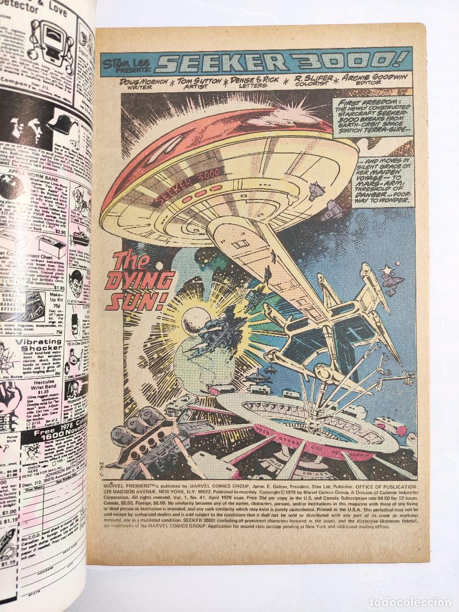 C&oacute;mics: Marvel Premiere 41 &ndash; Featuring Seeker 3000 &ndash; Marvel Comics USA 1978 - Foto 6