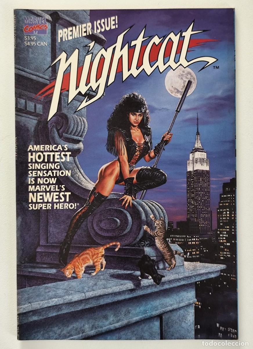 C&oacute;mics: NIGHTCAT (Stan Lee, Jim Salicrup, Denys Cowan and Jimmy Palmiotti) ~ MARVEL (1991)