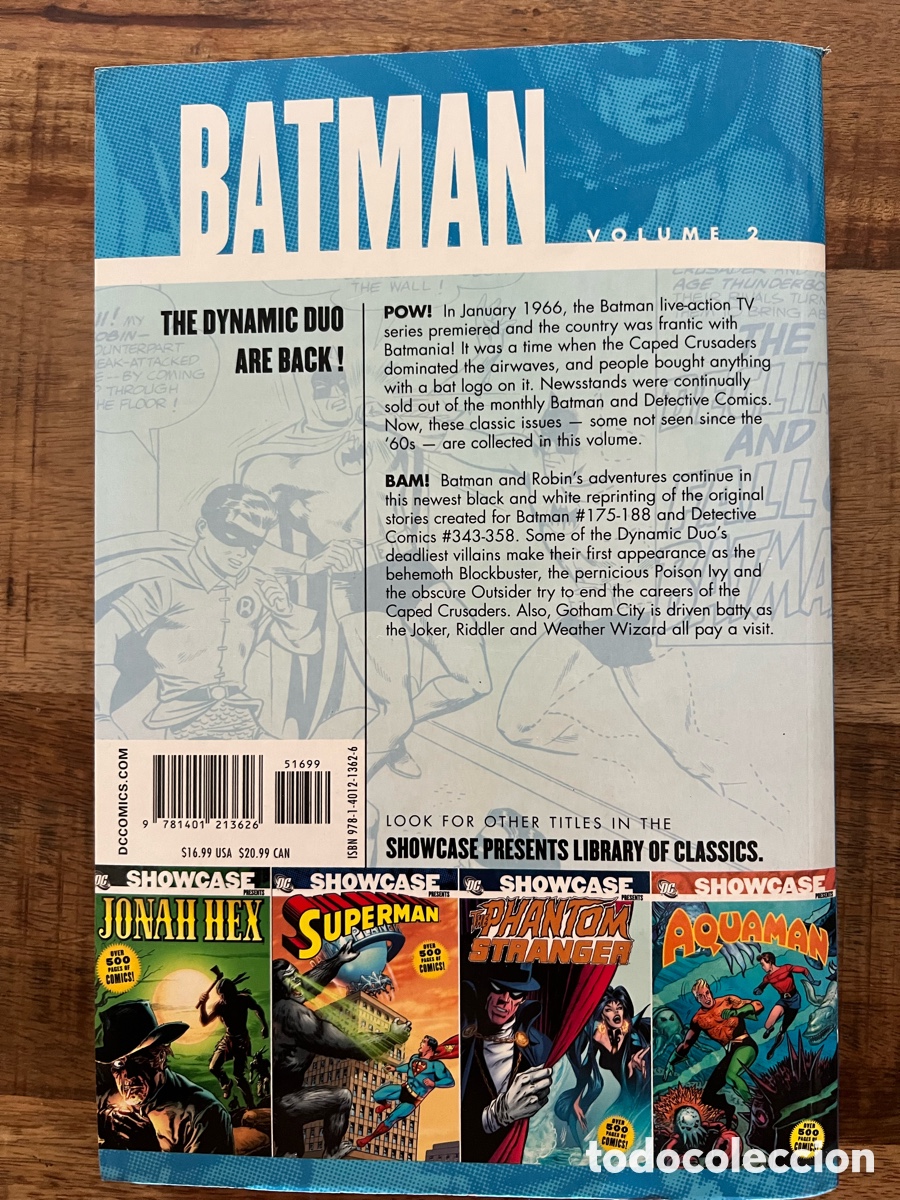 C&oacute;mics: Showcase Presents: Batman Volume two DC Comics 2007 - Foto 2