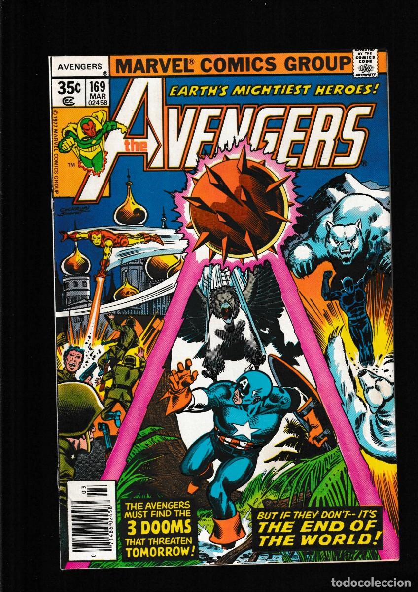 C&oacute;mics: AVENGERS 169 - MARVEL 1978 VFN/NM / MARV WOLFMAN & SAL BUSCEMA