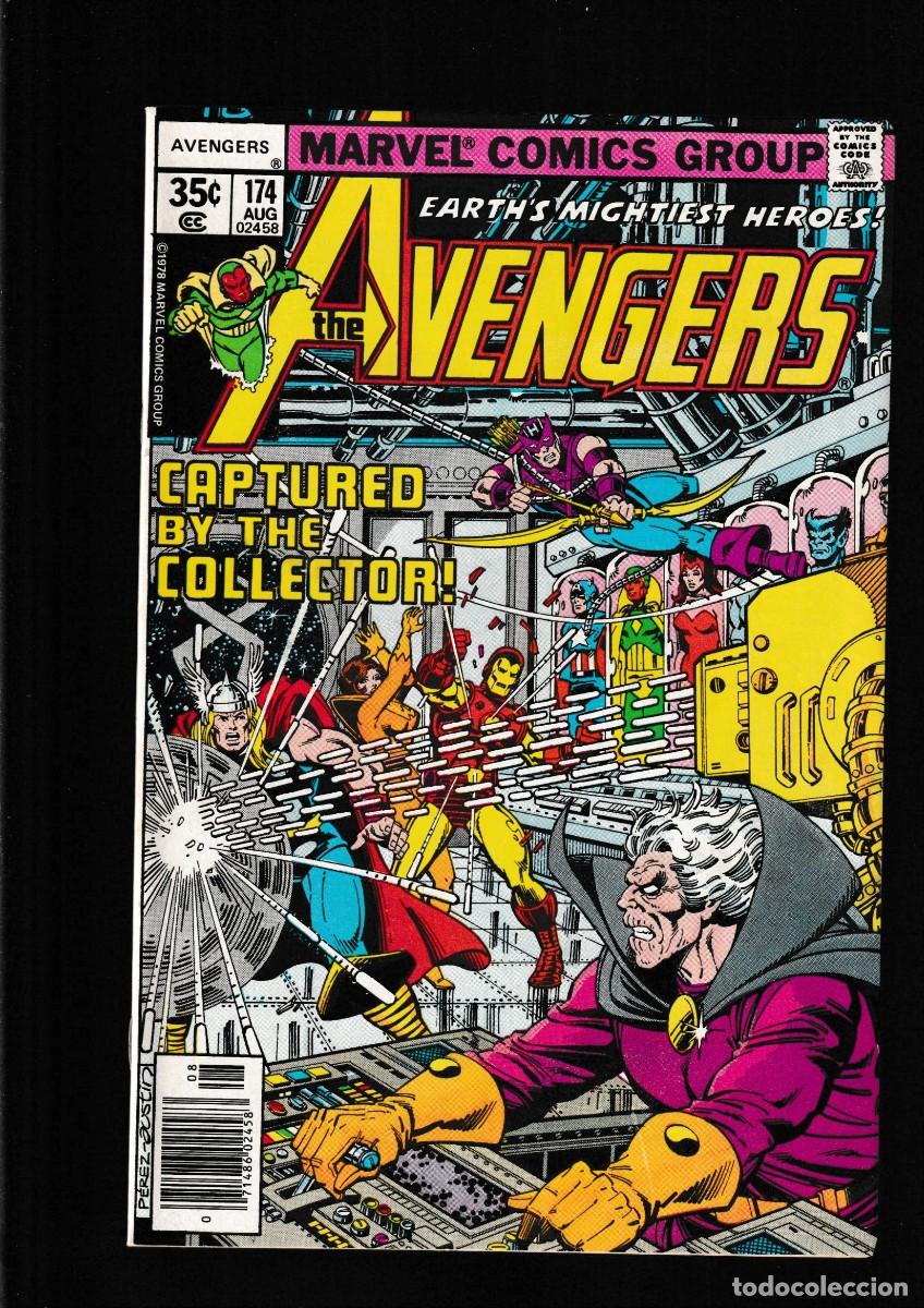 C&oacute;mics: AVENGERS 174 - MARVEL 1978 VFN - Foto 1