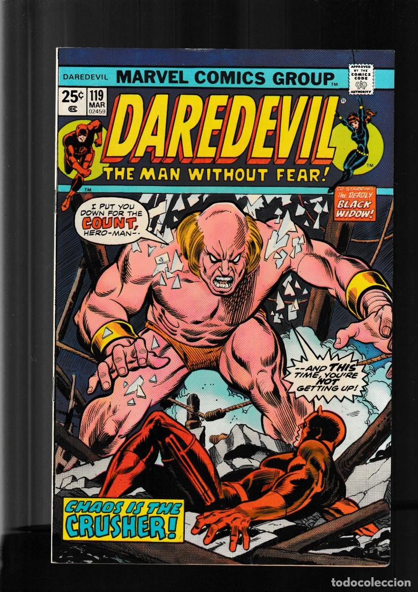 C&oacute;mics: DAREDEVIL 119 - MARVEL 1975 VFN / BLACK WIDOW