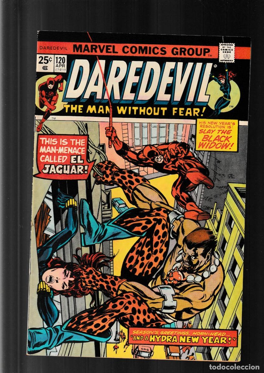 C&oacute;mics: DAREDEVIL 120 - MARVEL 1975 VFN / BLACK WIDOW