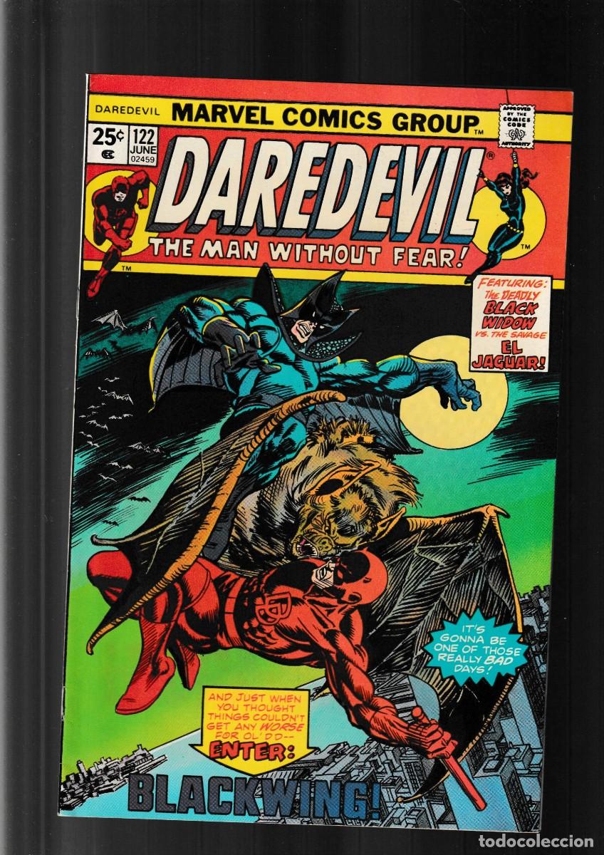 C&oacute;mics: DAREDEVIL 122 - MARVEL 1975 VFN/NM / BLACK WIDOW / HYDRA