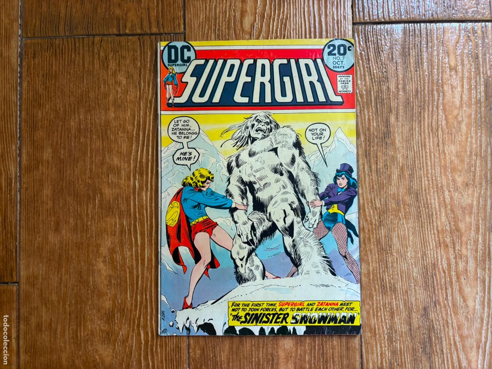 C&oacute;mics: SUPERGIRL N&ordm; 7 - DC COMICS 1973