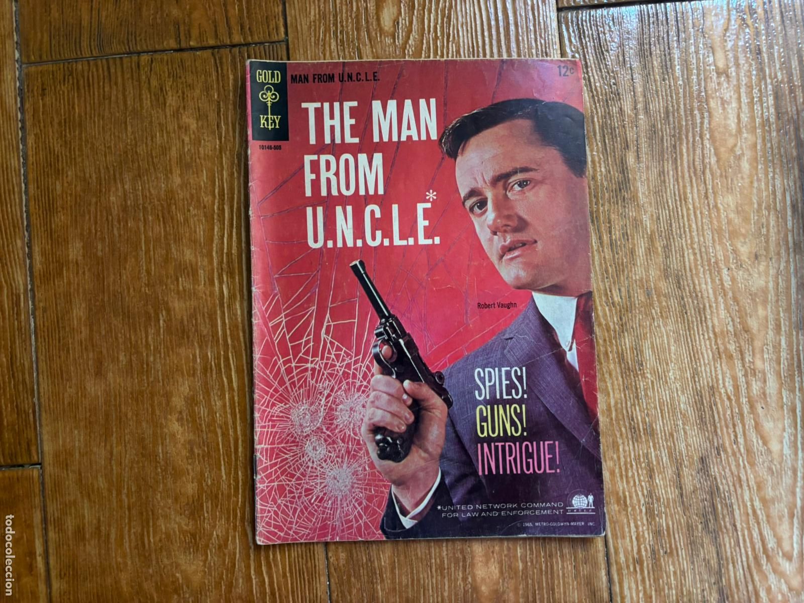 C&oacute;mics: The Man Fron UNCLE N&ordm; 505 1965 - Robert Vaughn - Gold Key