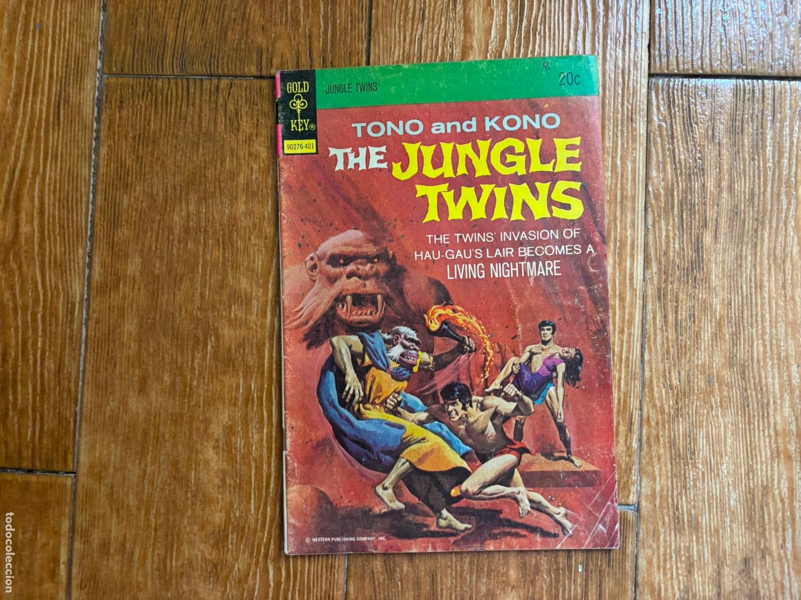 C&oacute;mics: Gold Key N&ordm; 401 TONO and KONO THE JUNGLE TWINS
