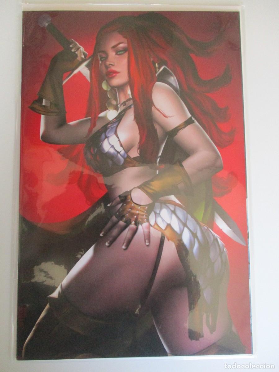 C&oacute;mics: RED SONJA #8 (JOSH BURNS EXCLUSIVE VIRGIN VARIANT A) Dynamite - Foto 1