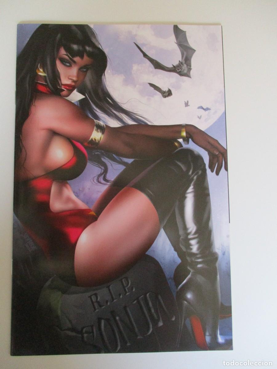 C&oacute;mics: Vampirella Versus Red Sonja v2 #4 Josh Burns 616 Virgen Variante B
