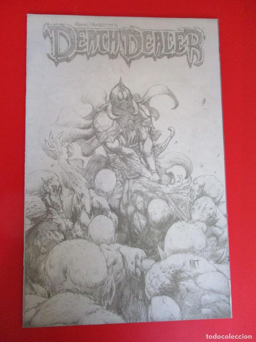 C&oacute;mics: Frazetta DEATH DEALER C&oacute;mic # 4~ Cubierta de boceto variante ~