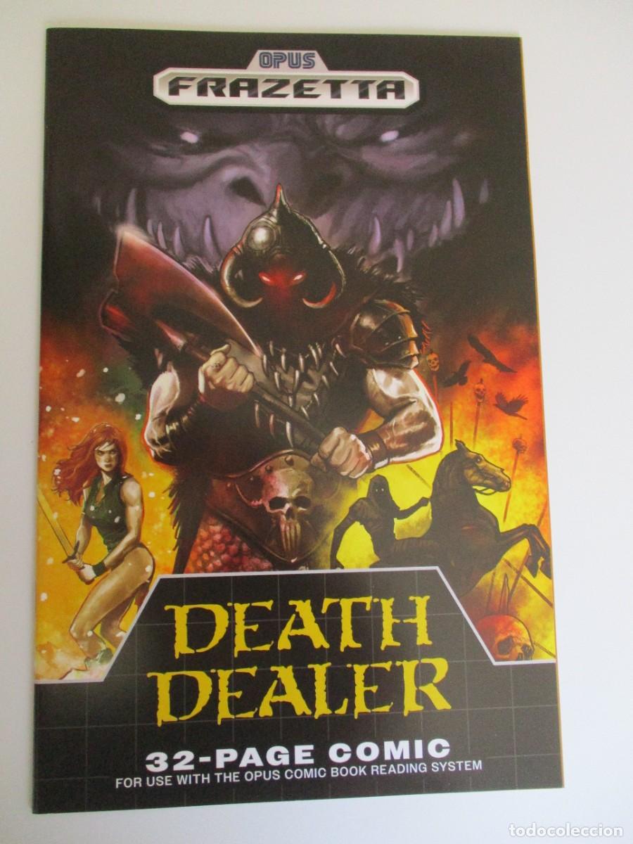 C&oacute;mics: Death Dealer #4 Cubierta C 1:5 Incentivo Sega Videojuego Opus Comics 2022 Nuevo+