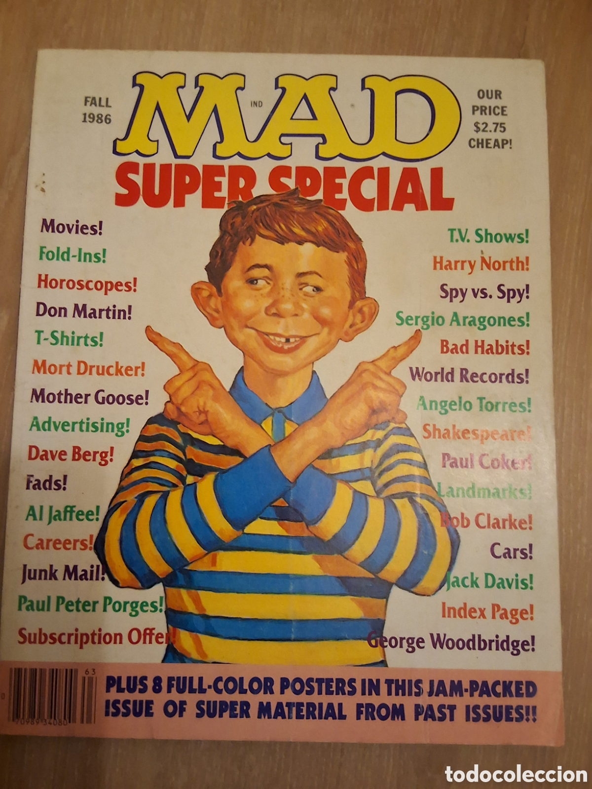 C&oacute;mics: Mad comic super special a&ntilde;o 1986 fall - Foto 1
