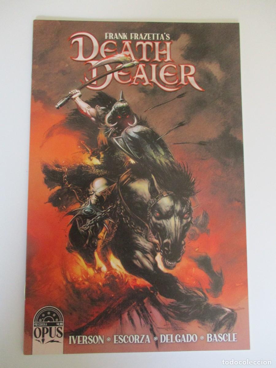 C&oacute;mics: FRANK FRAZETTA'S DEATH DEALER #9 - OPUS VARIANT COVER A by Leonardo Manco
