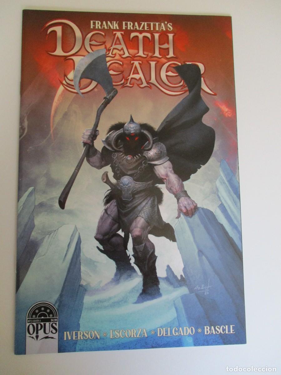 C&oacute;mics: Frank Frazetta's Death Dealer #7 (2022/Opus Comics) cubierta Olivetti (A)