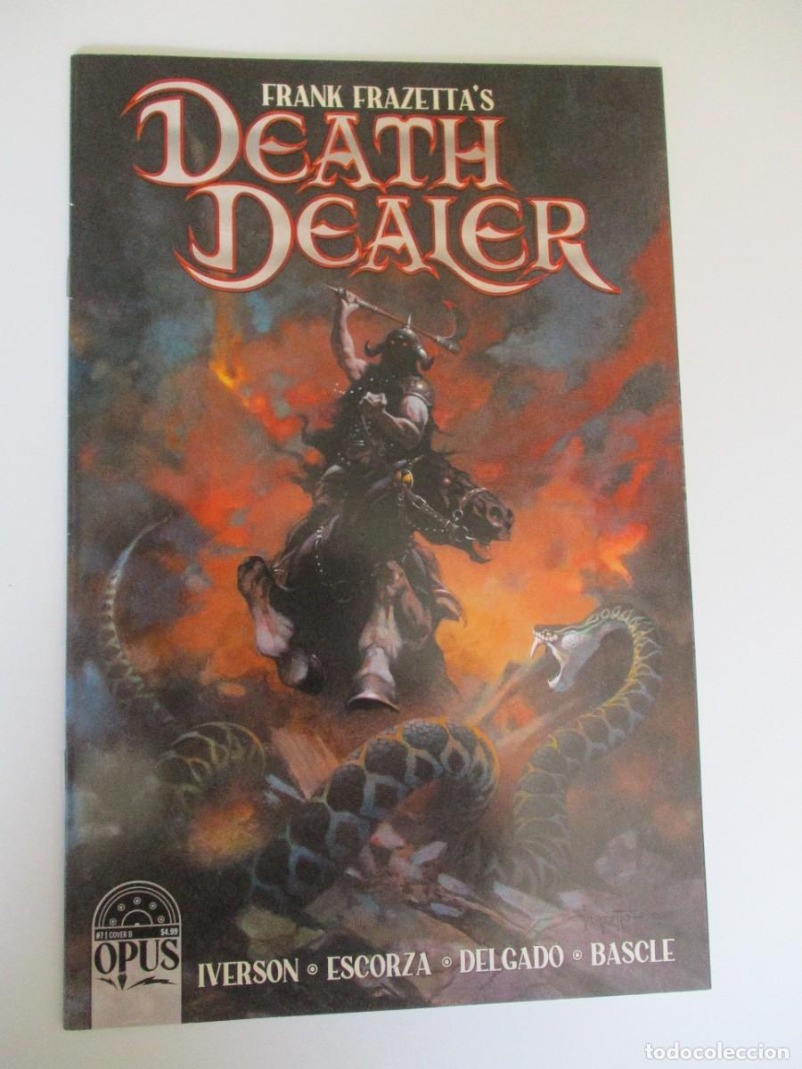 C&oacute;mics: Frank Frazetta's Death Dealer # 7 Cubierta B por Frazetta OPUS 2022 NUEVO
