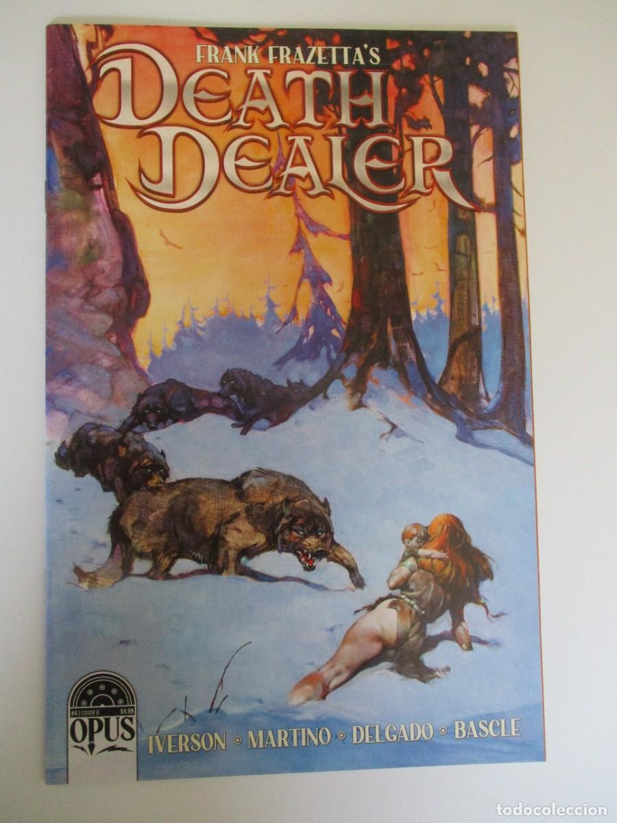 C&oacute;mics: Frank Frazetta's Death Dealer #4 (Cubierta B de Frazetta) - Opus Comics