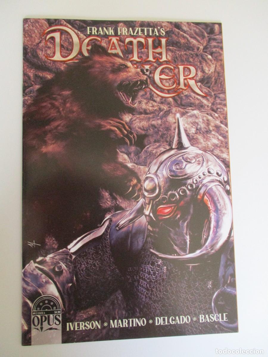 C&oacute;mics: Opus Comics Death Dealer 2022 edici&oacute;n 4 Marco Turini cubierta variante