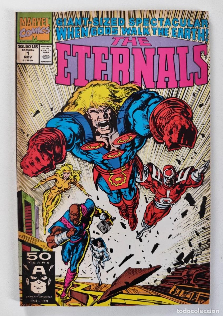 C&oacute;mics: The Eternals Herod Factor (Roy Thomas, Mark Texeira) Giant-Sized ~ MARVEL (1991)