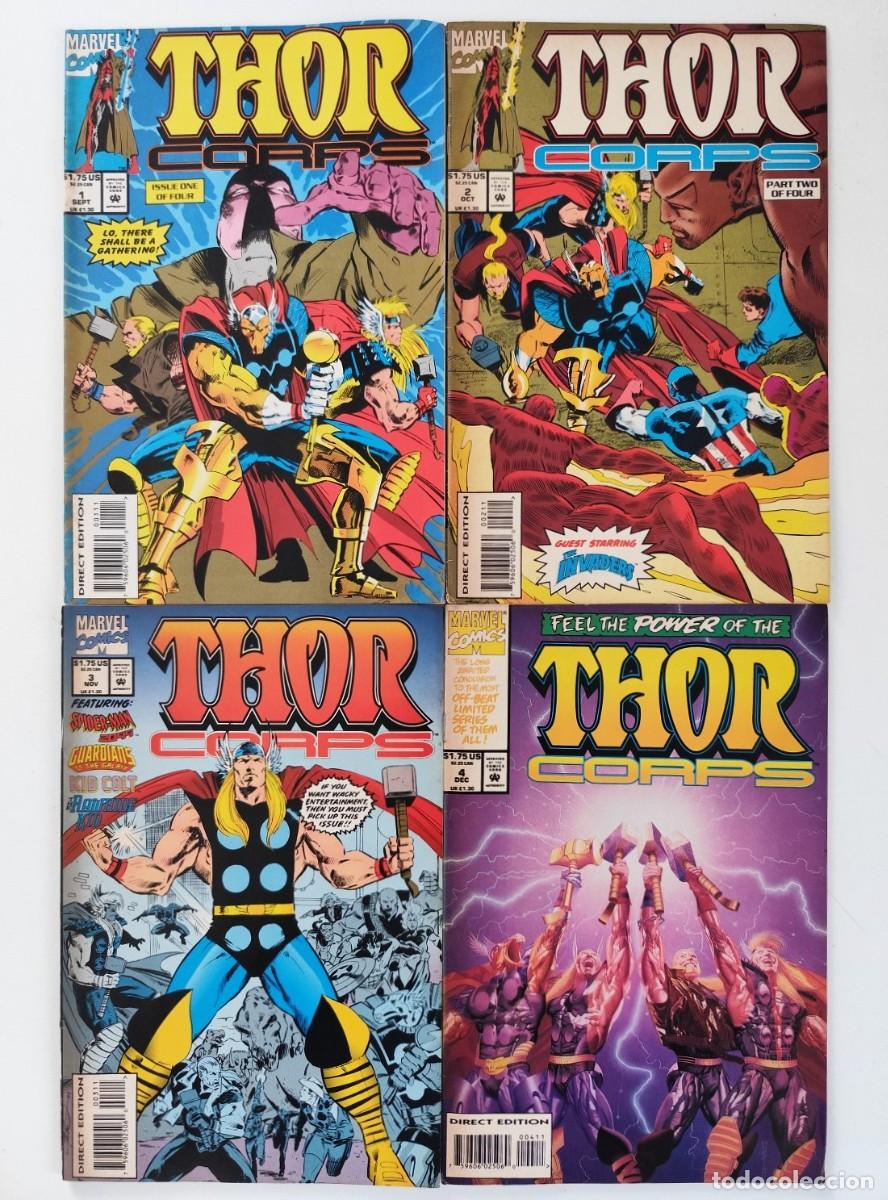 Comics: THOR CORPS # 1 2 3 4 (Tom DeFalco, Patrick Olliffe) COMPLETA ~ MARVEL (1993) USA