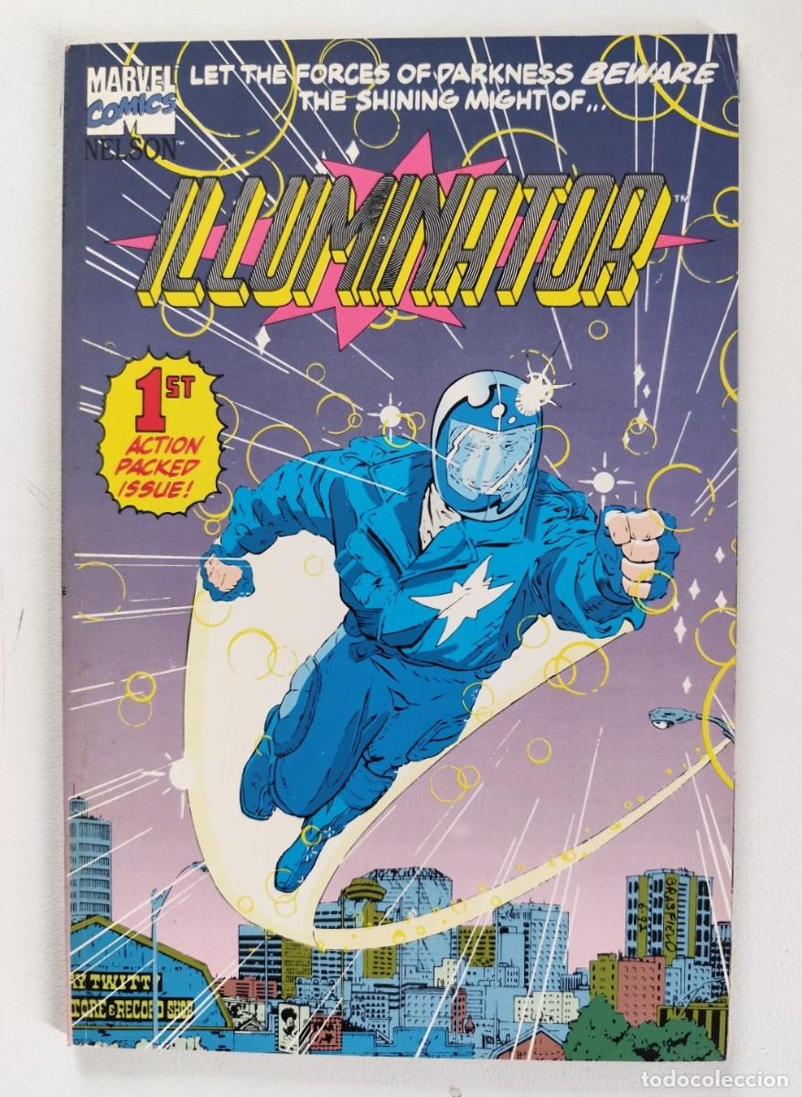 C&oacute;mics: ILLUMINATOR # 1 (Glenn Herdling, Craig Brasfield) ~ MARVEL COMICS NELSON (1993)