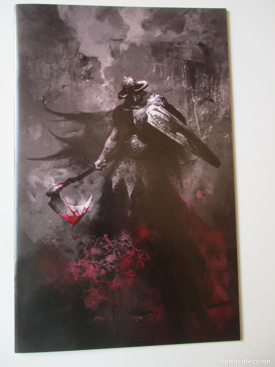 C&oacute;mics: FRANK FRAZETTA 2022 DEATH DEALER #1 CUBIERTA VIRGEN EXCLUSIVA DE MICHAL IVAN LTD 600