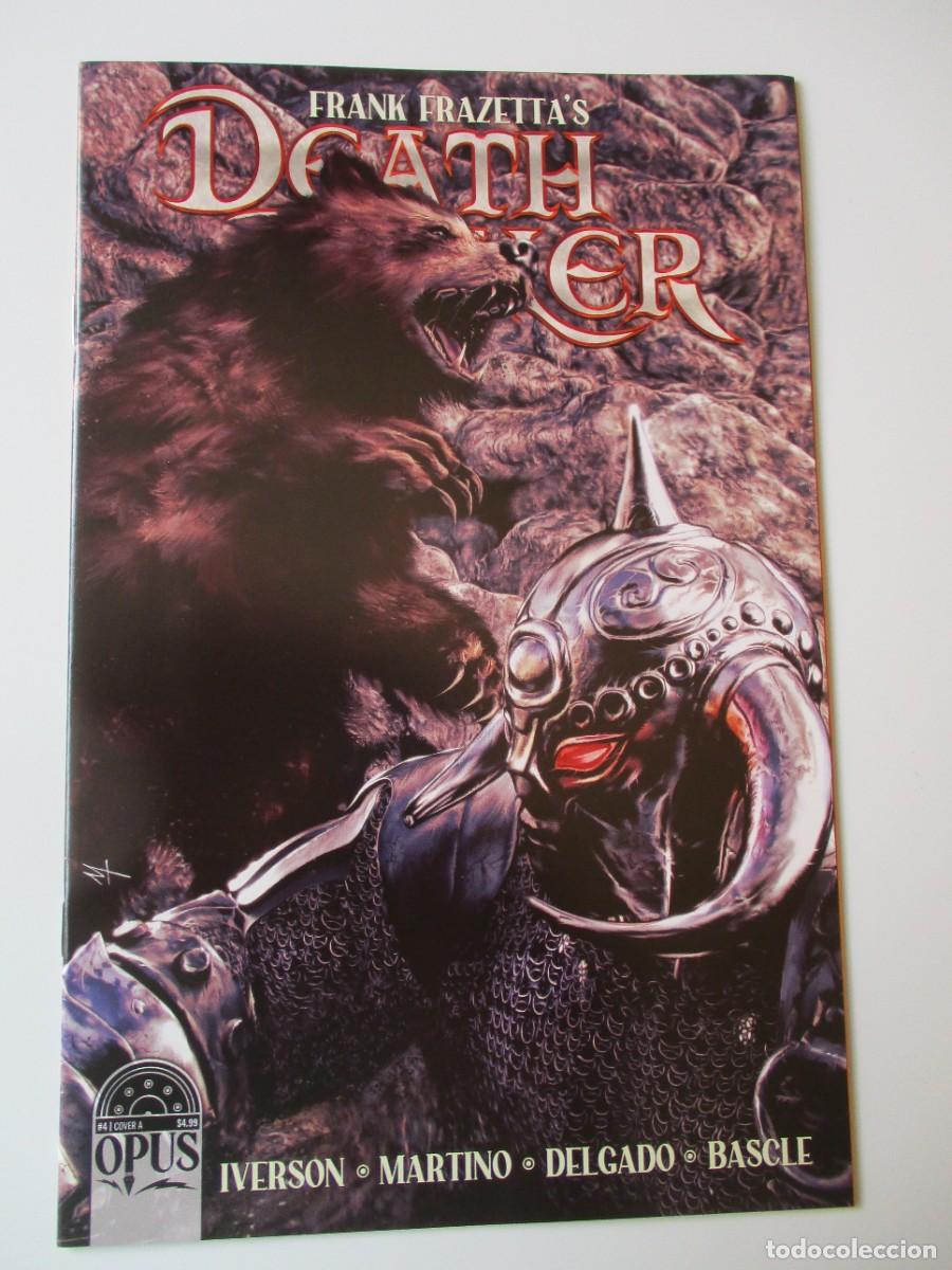 C&oacute;mics: Opus Comics Death Dealer 2022 edici&oacute;n 4 Marco Turini cubierta variante