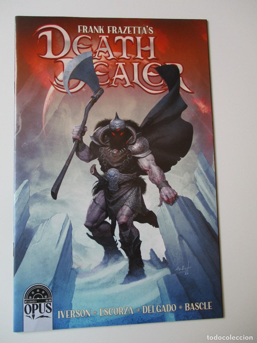 C&oacute;mics: Frank Frazetta Death Dealer #7 Cover a Olivetti Comic