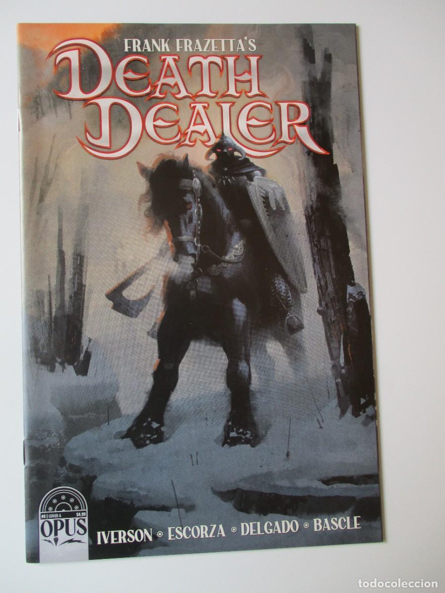 C&oacute;mics: Opus Comics Death Dealer 2022 edici&oacute;n 8 cubierta de Clara Tessier variante