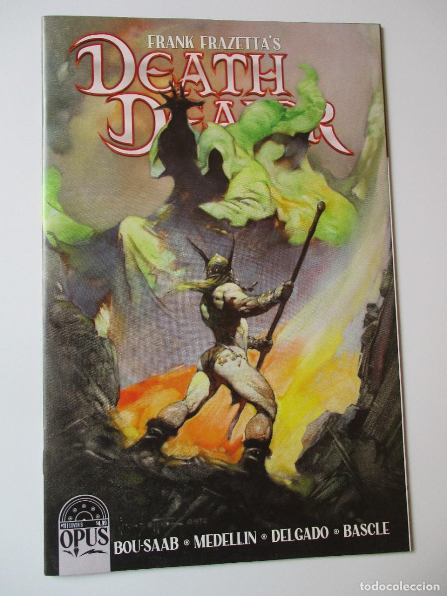 C&oacute;mics: Frank Frazetta's Death Dealer #11B Incendium 2023 cubierta Frazetta