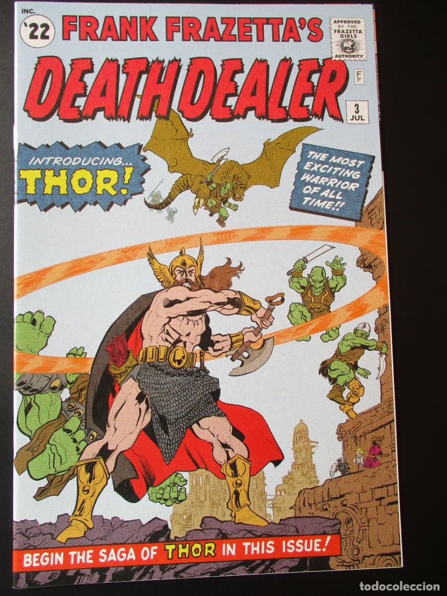 C&oacute;mics: Frank Frazetta Death Dealer #3 Cubierta C 5 Copia Edici&oacute;n Variante Martino (Sr.