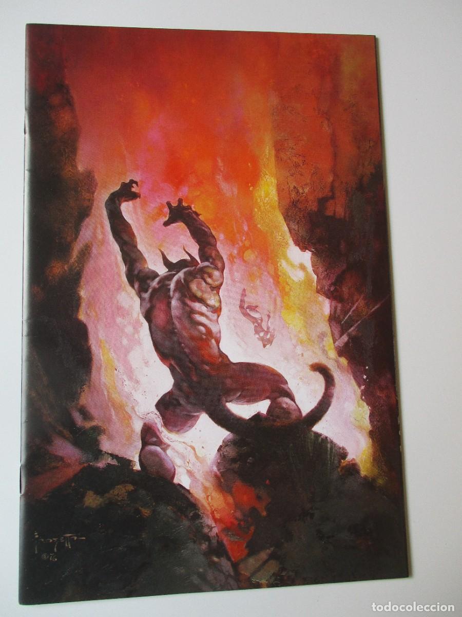 C&oacute;mics: Opus Comics Death Dealer 2022 edici&oacute;n 8 Frank Frazetta cubierta variante