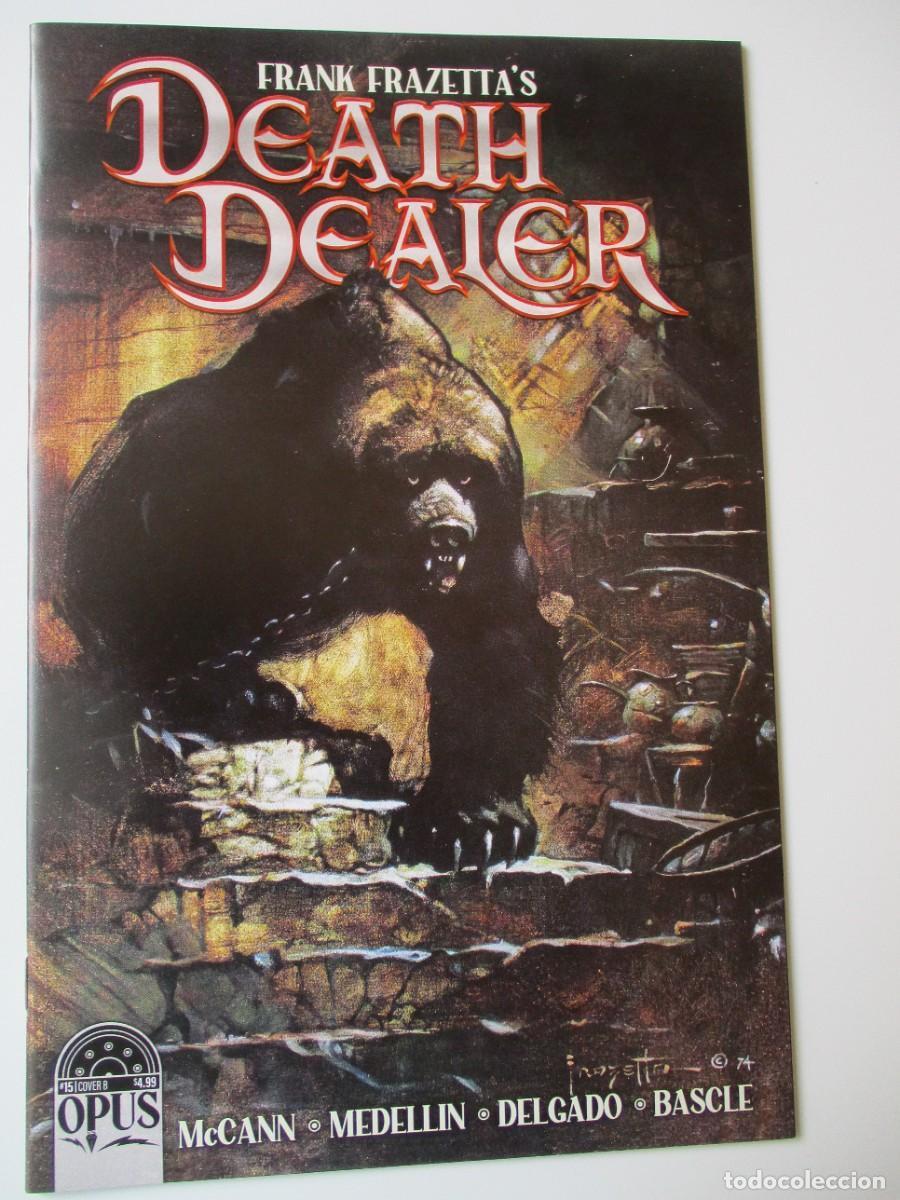 C&oacute;mics: Frank Frazetta's Death Dealer #15B Incendium 2023 cubierta Frazetta
