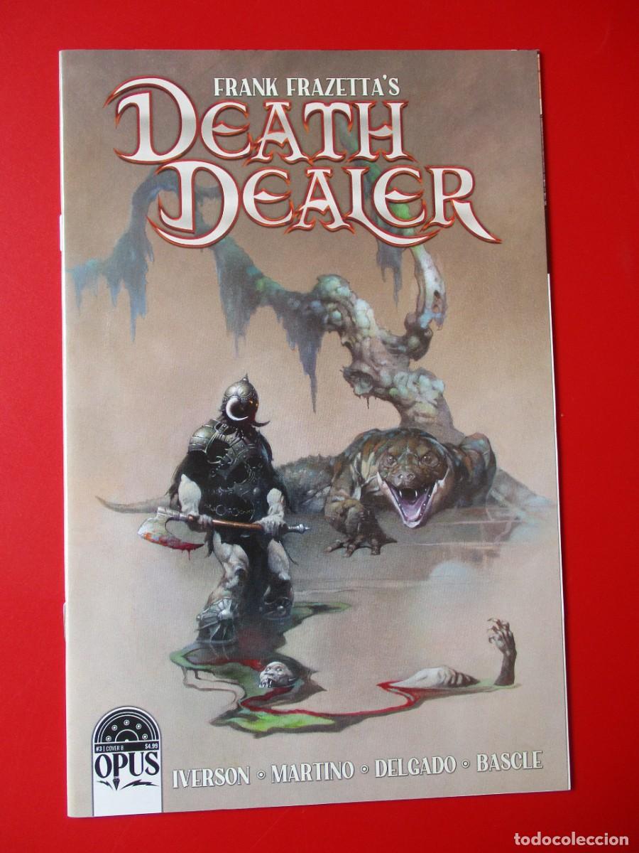 C&oacute;mics: FRANK FRAZETTA'S DEATH DEALER #3 (2022) OPUS COMICS PORTADA VARIANTE B FRAZETTA