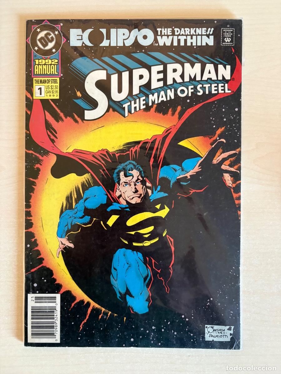 C&oacute;mics: Superman: The Man of Steel Annual #1 (DC Comics USA, 1992)