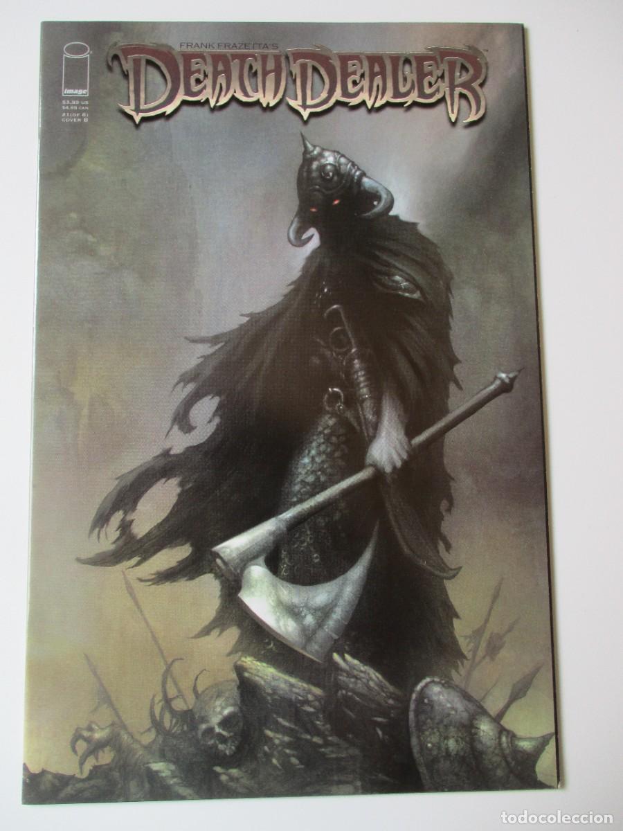 C&oacute;mics: Death Dealer 1 portada B casi nueva imagen Frank Frazetta Joshua Ortega primera impresi&oacute;n