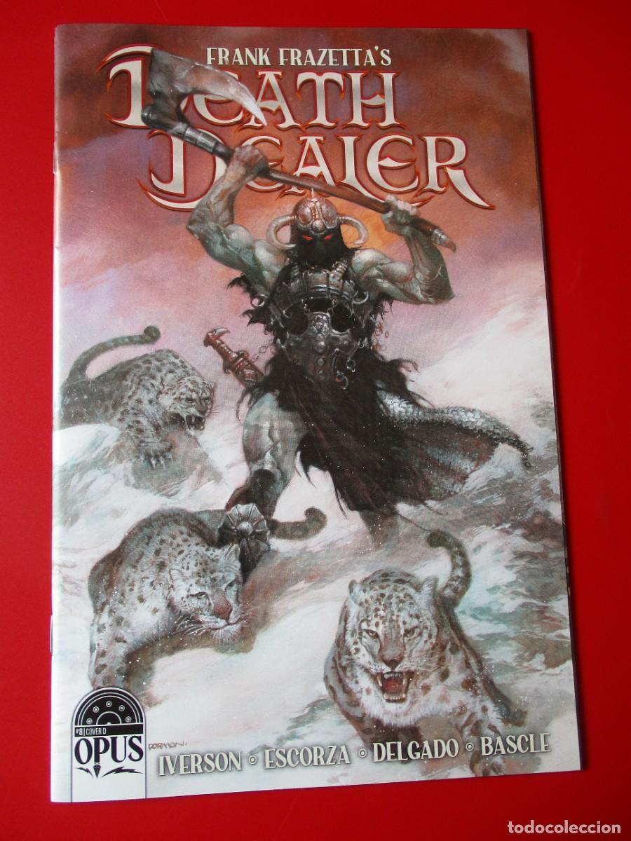 C&oacute;mics: Frank Frazetta Death Dealer #8 David Dorman variante 1:10 cubierta D 2022