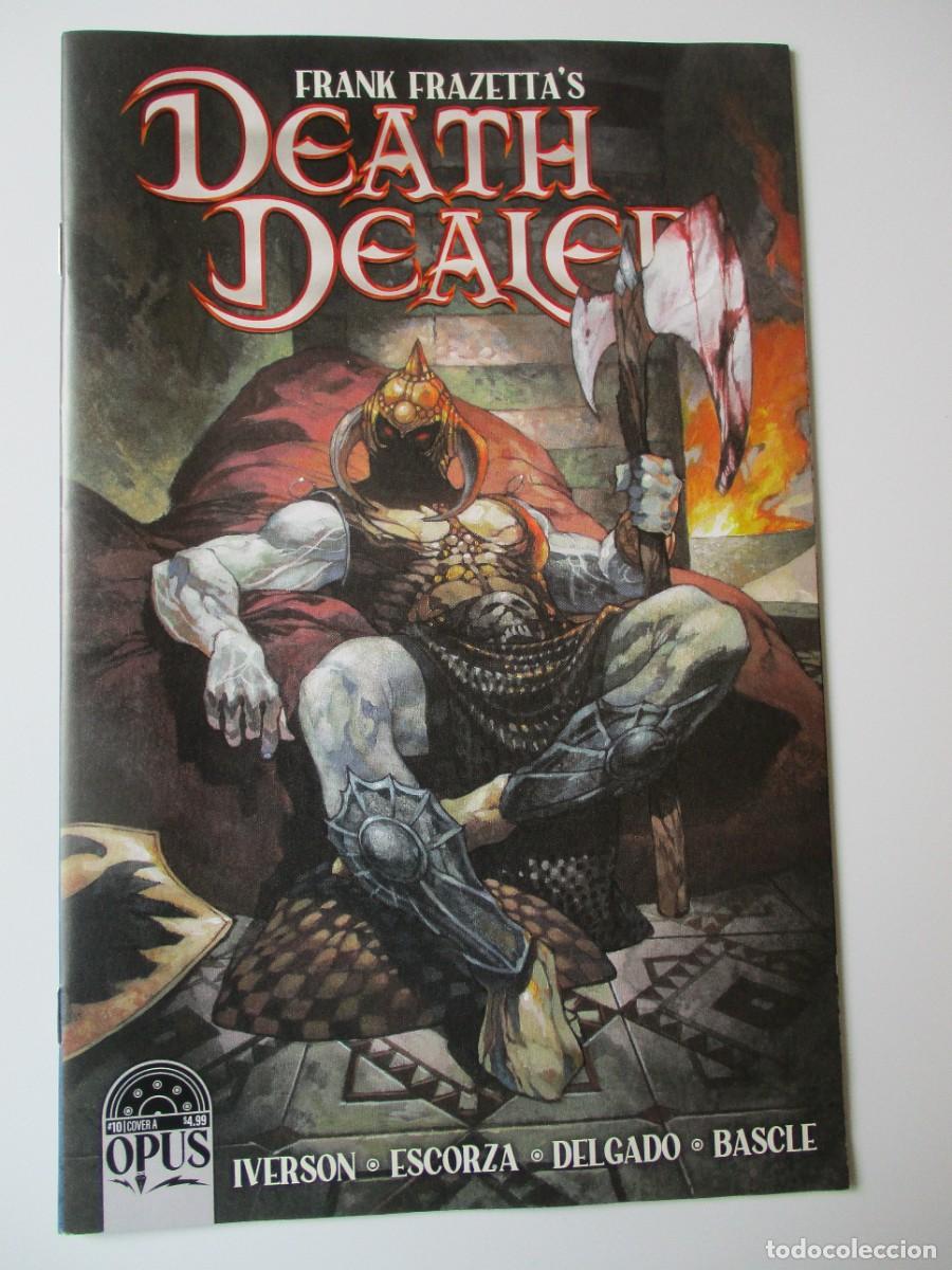 C&oacute;mics: 2023 Opus Comics Frank Frazetta's Death Dealer 10 Simone Bianchi Cubierta Una Variante