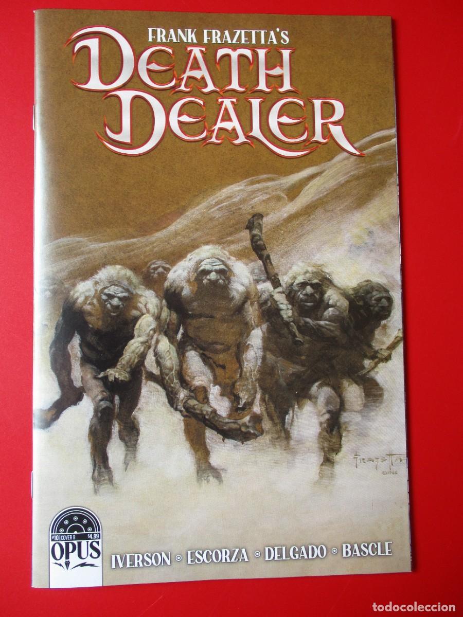 C&oacute;mics: Frank Frazetta's Death Dealer #10, portada B, Opus Comics, febrero de 2023