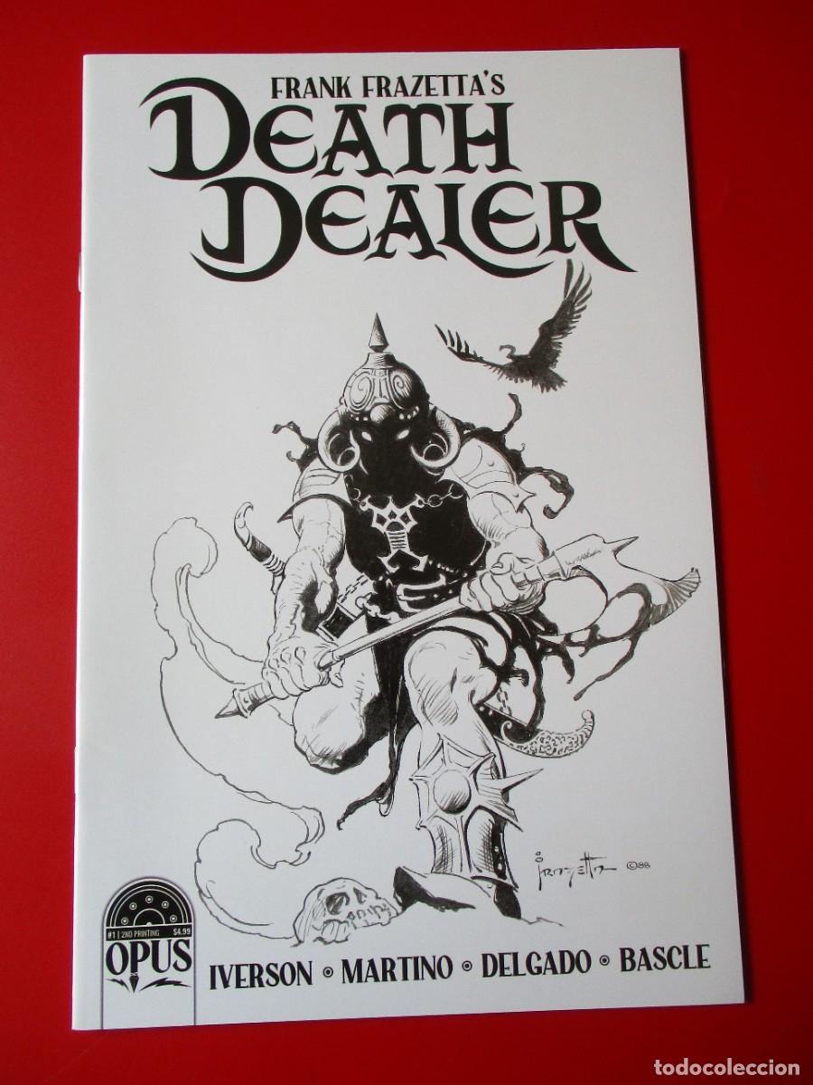 C&oacute;mics: OPUS - FRANK FRAZETTA DEATH DEALER #1 FRAZETTA 2ND PRINT VARIANT COVER 2022 - NM