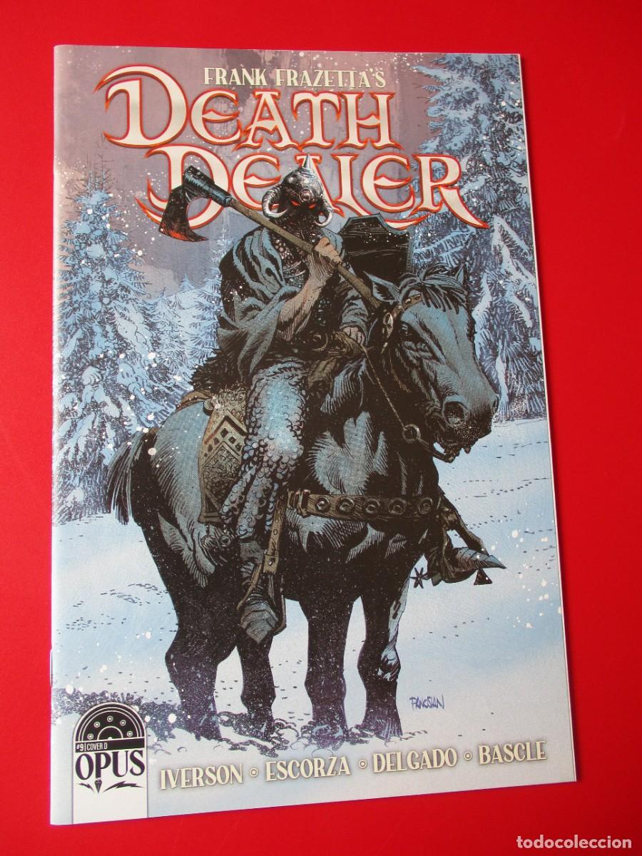 C&oacute;mics: Frank Frazetta's Death Dealer #9d Vol. 3 2023 Opus Comics variante RY128-38